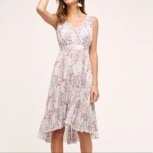 {Anthropologie} Plenty Tracy Reese Evanthe Pleated Dress 0